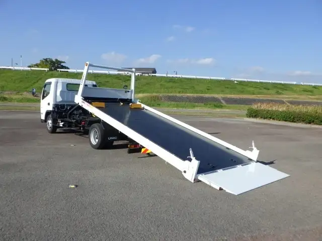 三菱 キャンター 小型 車両重機運搬 ラジコン ウインチの中古トラック画像6