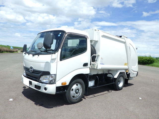 日野 デュトロ 小型 パッカー車 プレス式 TKG-XZU600X｜画像1