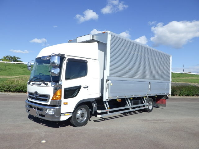 日野 レンジャー 中型 ウイング ベッド TPG-FD7JLAA｜画像1