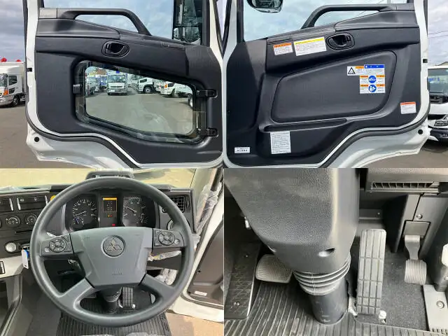 三菱 スーパーグレート 大型 車両重機運搬 ハイルーフ 4段クレーンの中古トラック画像9
