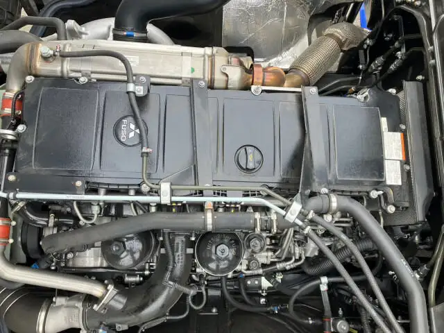 三菱 スーパーグレート 大型 車両重機運搬 ハイルーフ 4段クレーンの中古トラック画像19