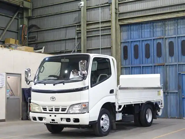 トヨタ トヨエース 小型 平ボディ パワーゲート 床鉄板の中古トラック画像1