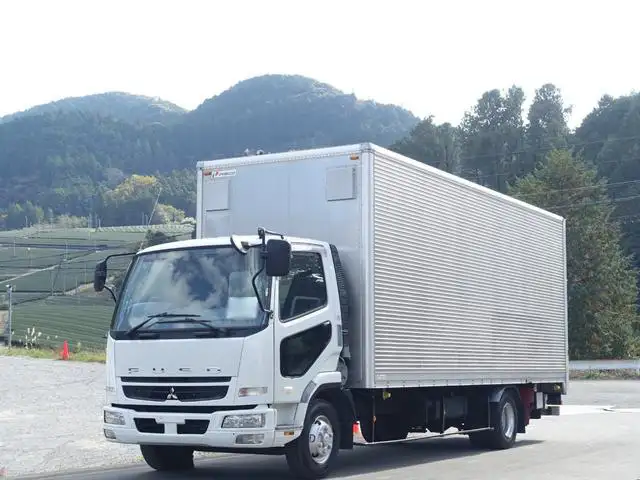 三菱 ファイター 中型/増トン アルミバン パワーゲート エアサスの中古トラック画像1