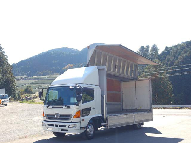 日野 レンジャー 中型 ウイング パワーゲート エアサス｜画像1