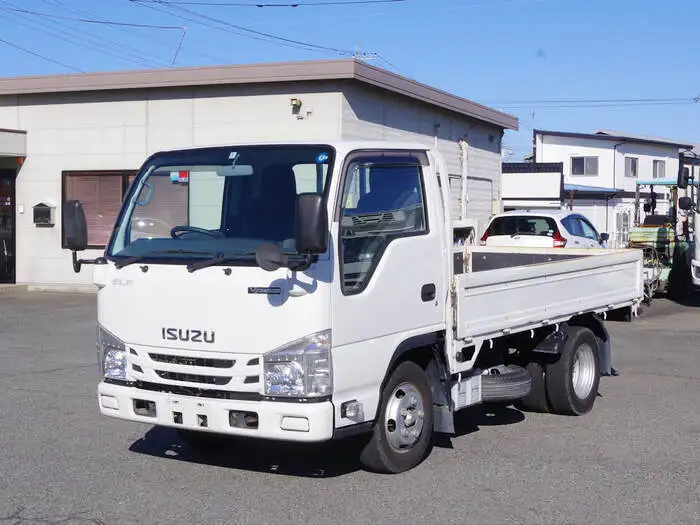 いすゞ エルフ 小型 平ボディ TRG-NJR85A H30の中古トラック画像1