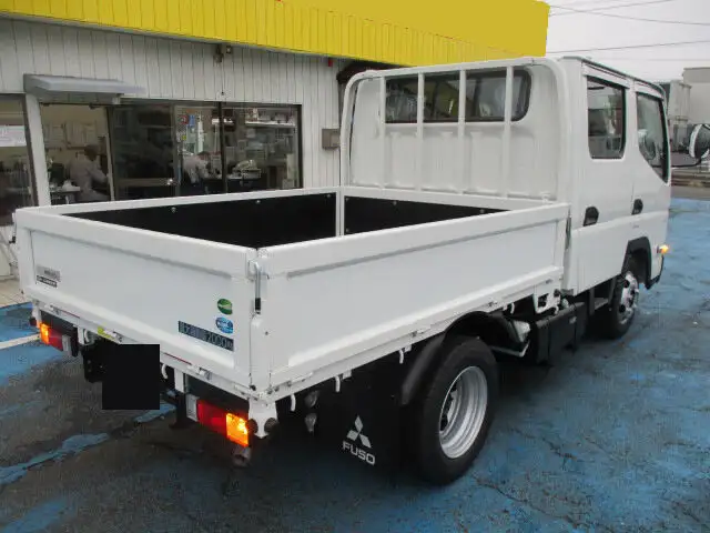 三菱 キャンター 小型 平ボディ Wキャブ 2RG-FBA20の中古トラック画像4