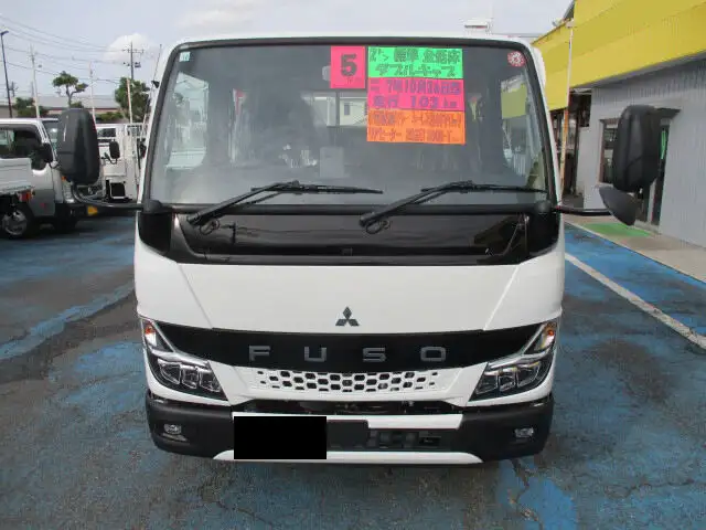 三菱 キャンター 小型 平ボディ Wキャブ 2RG-FBA20の中古トラック画像2