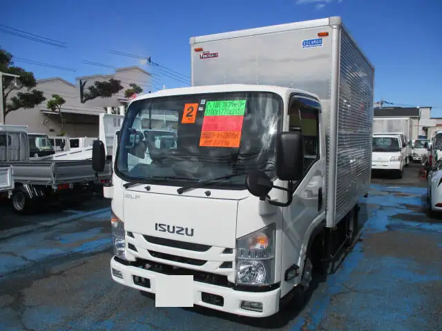 いすゞ エルフ 小型 アルミバン 2RG-NLR88AN R2の中古トラック画像1