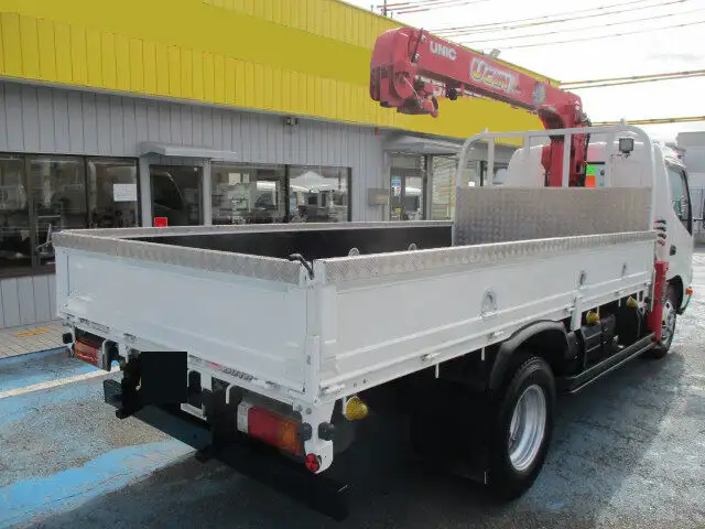 日野 デュトロ 小型 クレーン付 床鉄板 3段の中古トラック画像3