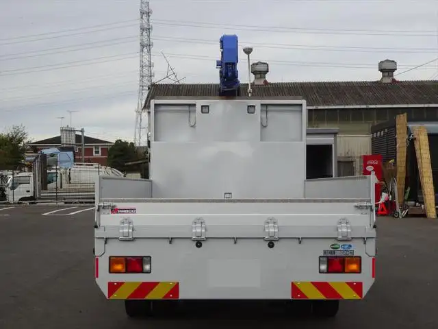 三菱 ファイター 中型/増トン 車両重機運搬 4段クレーン ラジコンの中古トラック画像4