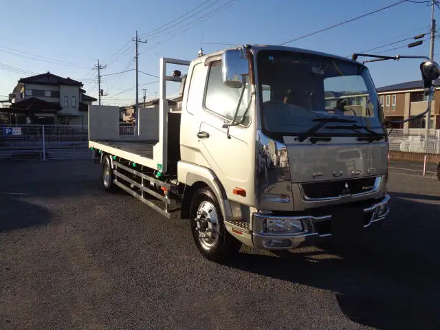 三菱 ファイター 中型/増トン 車両重機運搬 ラジコン ウインチの中古トラック画像2