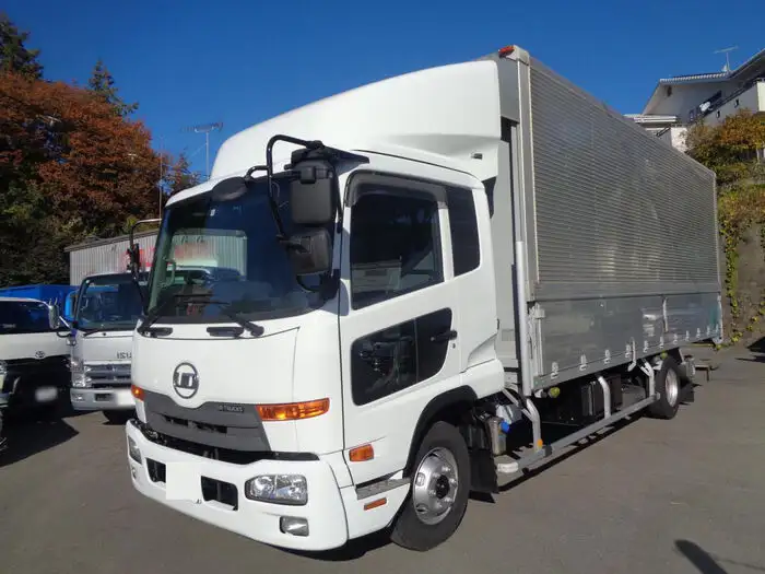 日産UD コンドル 中型/増トン ウイング パワーゲート ベッドの中古トラック画像1