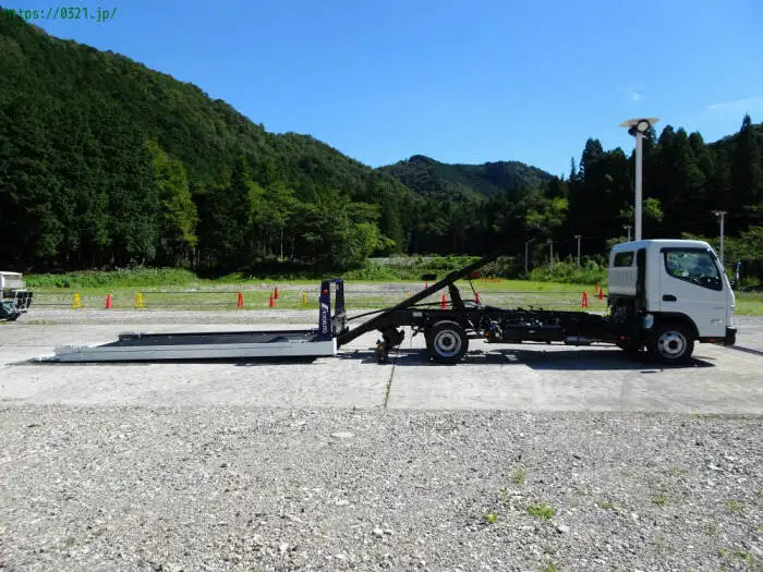 三菱 キャンター 小型 車両重機運搬 ラジコン ウインチの中古トラック画像2