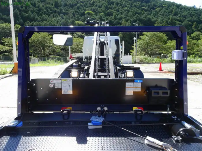 三菱 キャンター 小型 車両重機運搬 ラジコン ウインチの中古トラック画像7