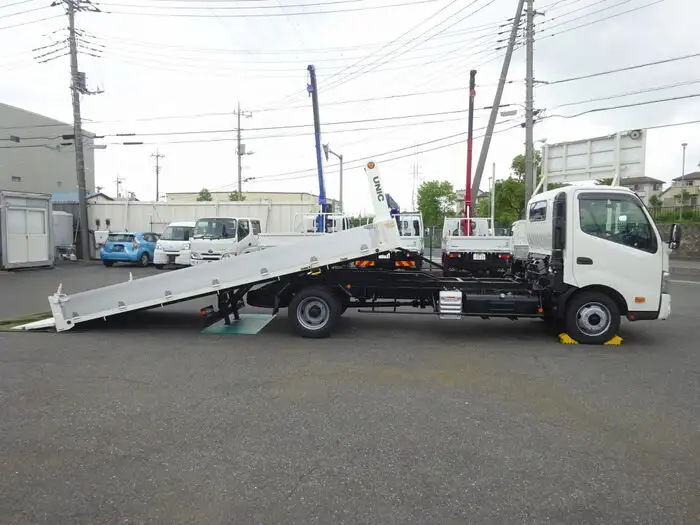 日野 デュトロ 小型 車両重機運搬 ラジコン ウインチの中古トラック画像3