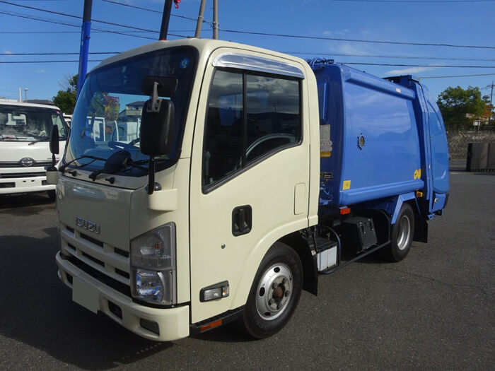 いすゞ エルフ 小型 パッカー車(塵芥車) プレス式 TKG-NMR85AN｜画像1