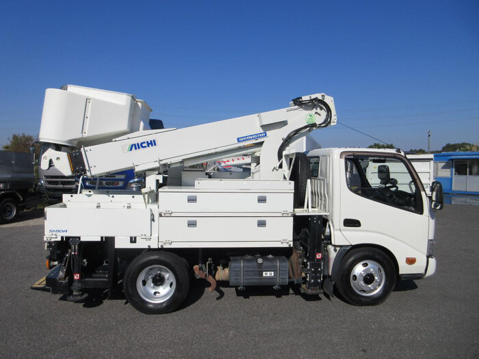 日野 デュトロ 小型 高所・建柱車 高所作業車 TKG-XZU600X の