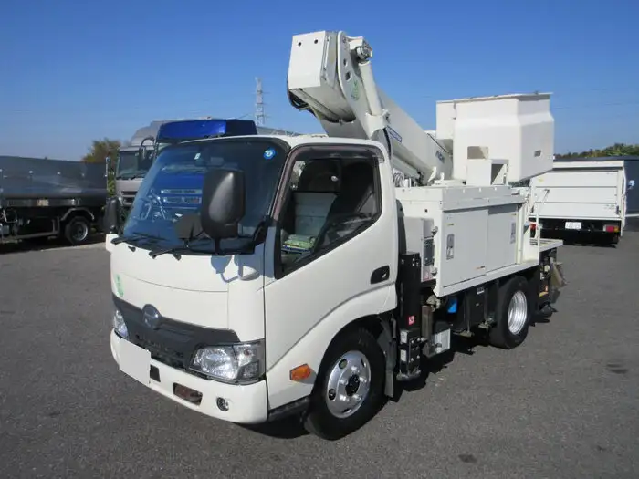 日野 デュトロ 小型 高所・建柱車 高所作業車 電工仕様の中古トラック画像1