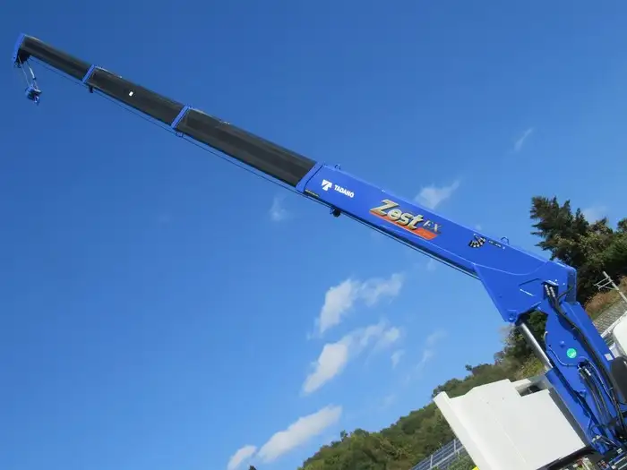 三菱 ファイター 中型/増トン 車両重機運搬 4段クレーン ラジコンの中古トラック画像8