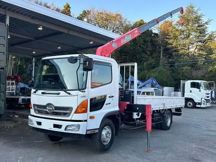 日野 レンジャー 中型/増トン クレーン付 4段 ラジコンの中古トラック画像1
