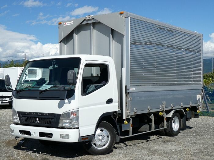 三菱 キャンター 小型 ウイング パワーゲート PDG-FE82D｜画像1