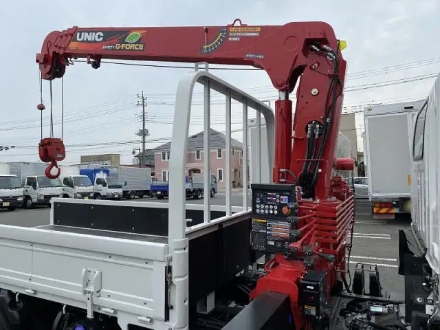 いすゞ エルフ 小型 クレーン付 4段 ラジコンの中古トラック画像9