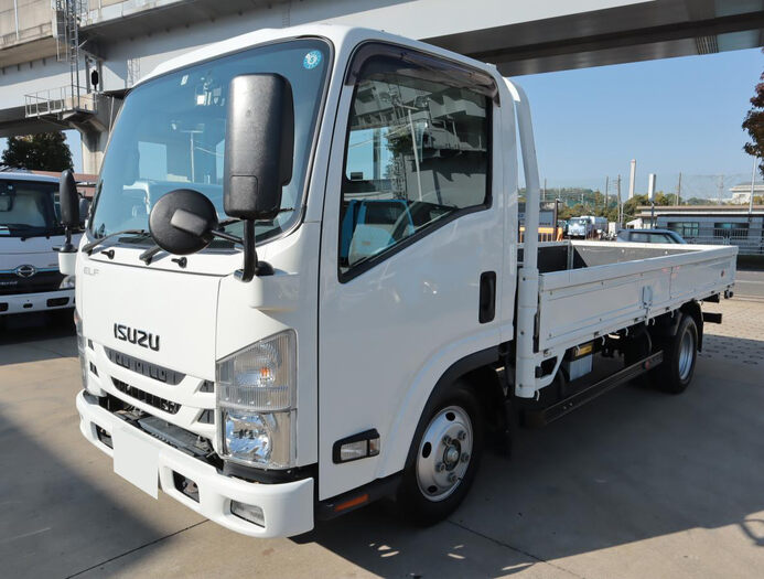 いすゞ エルフ 小型 平ボディ 2RG-NLR88AR R2｜画像1