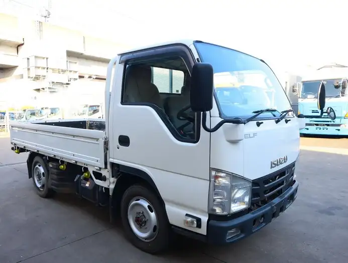 いすゞ エルフ 小型 平ボディ TRG-NHS85A H27の中古トラック画像2