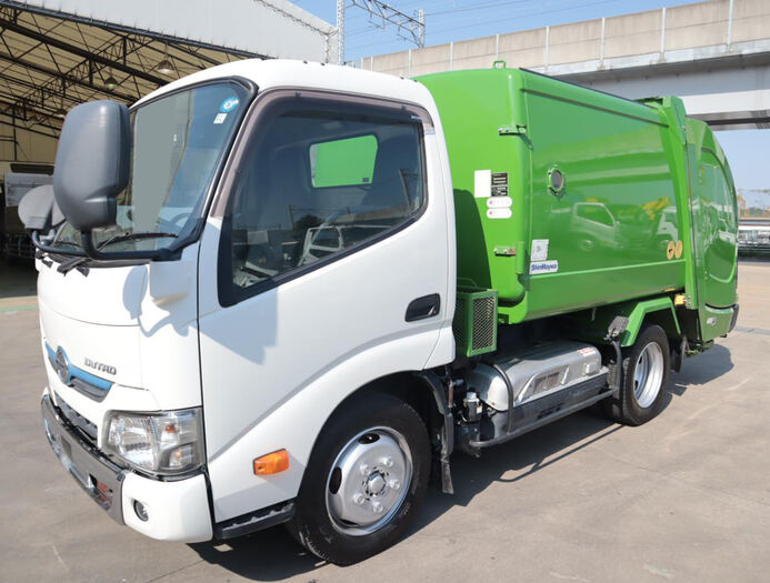 日野 デュトロ 小型 パッカー車 巻き込み式 回転ダンプ式｜画像1