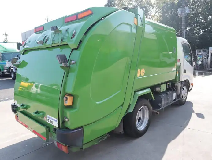 日野 デュトロ 小型 パッカー車 巻き込み式 回転ダンプ式の中古トラック画像2