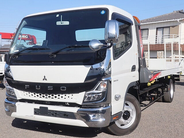 三菱 ファイター 中型/増トン 車両重機運搬 4段クレーン ラジコン の中古トラック【車両No.133997】