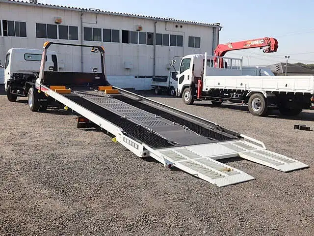 三菱 キャンター 小型 車両重機運搬 ラジコン ウインチの中古トラック画像7