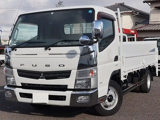 三菱 キャンター 小型 平ボディ パワーゲート TKG-FEB50 の中古トラック【車両No.156558】