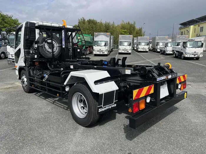 三菱 ファイター 中型/増トン アームロール シングルホイスト 2KG-FK72FZの中古トラック画像3