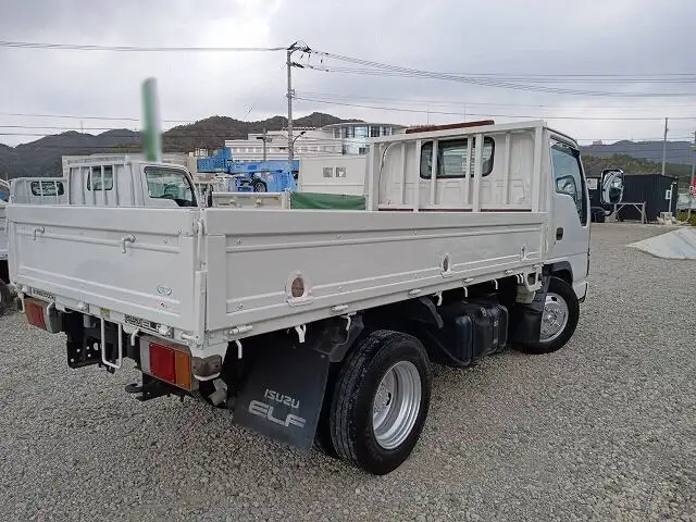 いすゞ エルフ 小型 平ボディ 床鉄板 PB-NKR81Aの中古トラック画像3