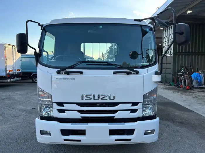 いすゞ フォワード 中型/増トン 平ボディ ベッド TKG-FRR90S2の中古トラック画像2