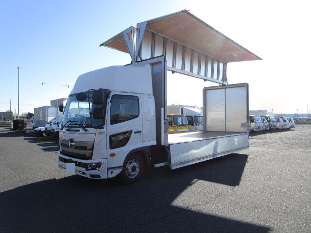 日野 レンジャー 中型 ウイング パワーゲート エアサス｜画像1