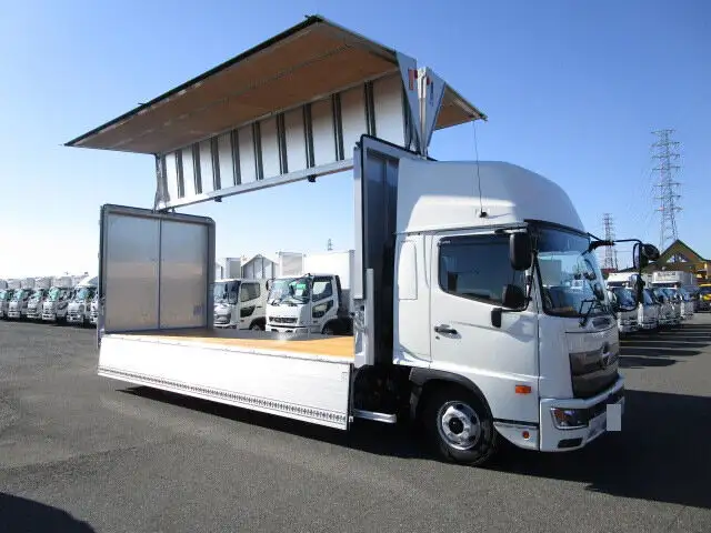 日野 レンジャー 中型/増トン ウイング パワーゲート エアサスの中古トラック画像2