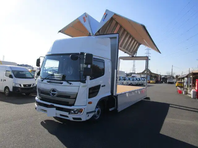 日野 レンジャー 中型/増トン ウイング パワーゲート エアサスの中古トラック画像11