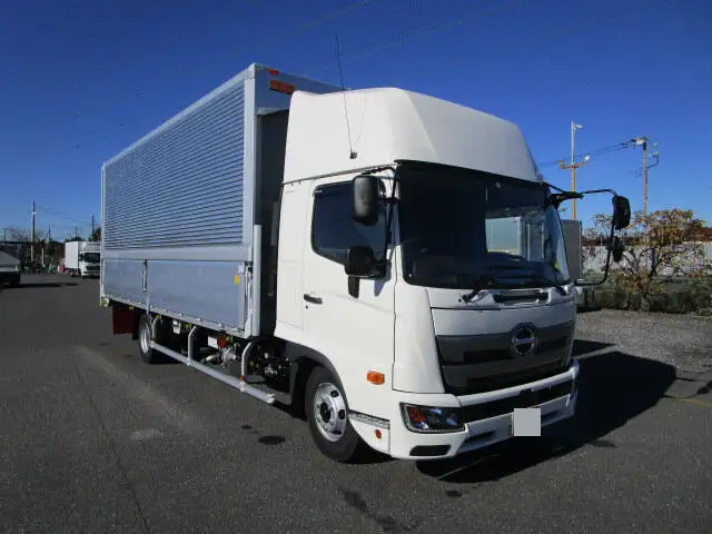 日野 レンジャー 中型/増トン ウイング エアサス ベッドの中古トラック画像2