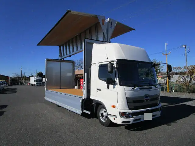 日野 レンジャー 中型/増トン ウイング エアサス ベッドの中古トラック画像10