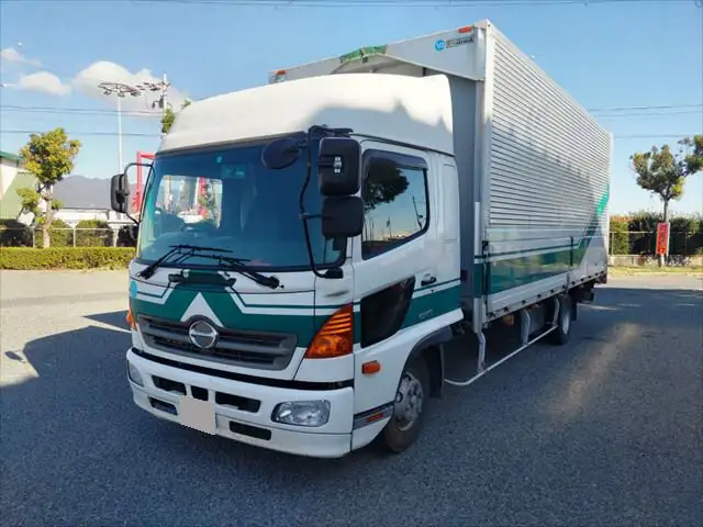日野 レンジャー 中型/増トン ウイング ベッド SKG-FD7JLAA-10415の中古トラック画像1