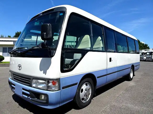トヨタ コースター 小型 バス マイクロバス PB-XZB50の中古トラック画像1