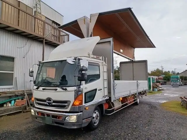 日野 レンジャー 中型/増トン ウイング エアサス BDG-FD8JPWGの中古トラック画像1