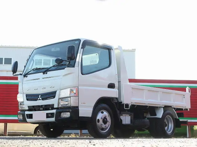 三菱 キャンター 小型 ダンプ 強化 TKG-FBA60の中古トラック画像1