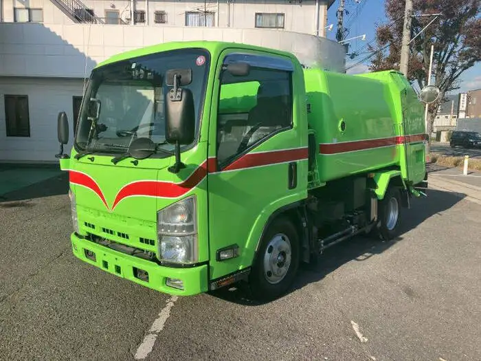 いすゞ エルフ 小型 パッカー車 巻き込み式 回転ダンプ式 の中古トラック【車両No.156971】
