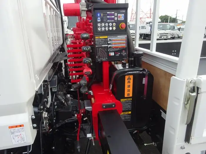 三菱 キャンター 小型 車両重機運搬 4段クレーン ラジコンの中古トラック画像14