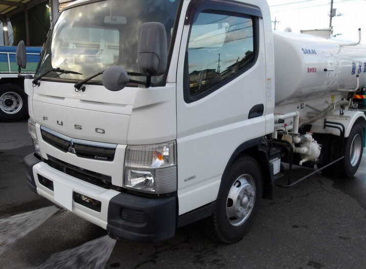 三菱 キャンター 小型 タンク車 散水車