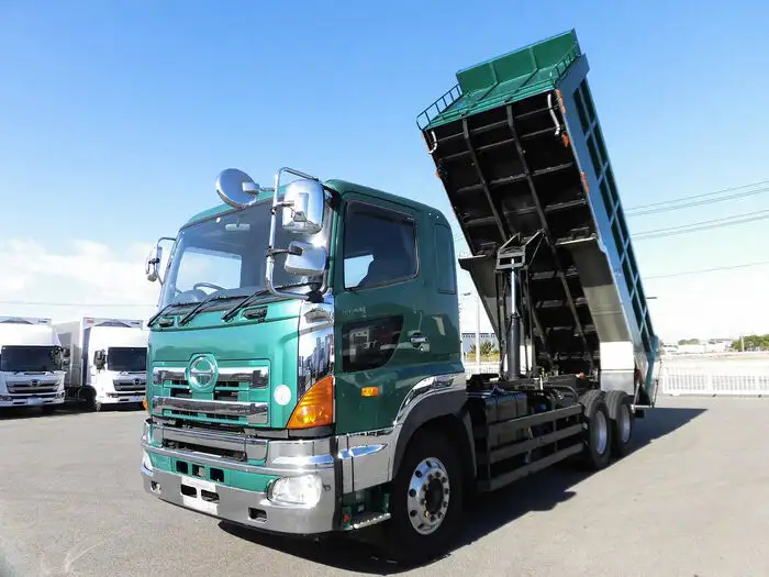 日野 プロフィア 大型 ダンプ 土砂禁 ベッドの中古トラック画像4