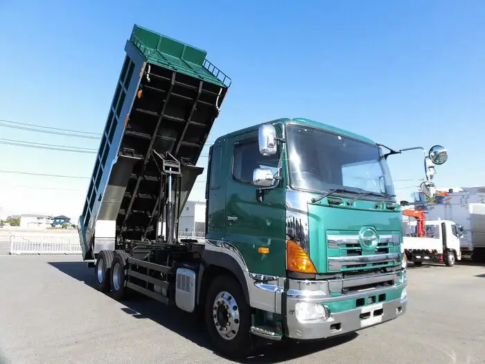 日野 プロフィア 大型 ダンプ 土砂禁 ベッドの中古トラック画像5